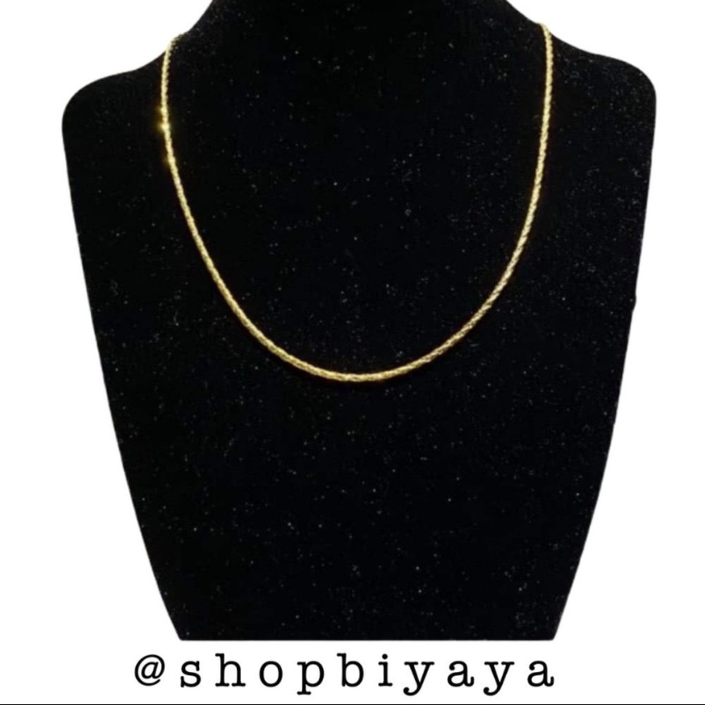 Danecraft Primavera Italy 24K Gold Over 925 Sterling Silver Necklace Wife Gift